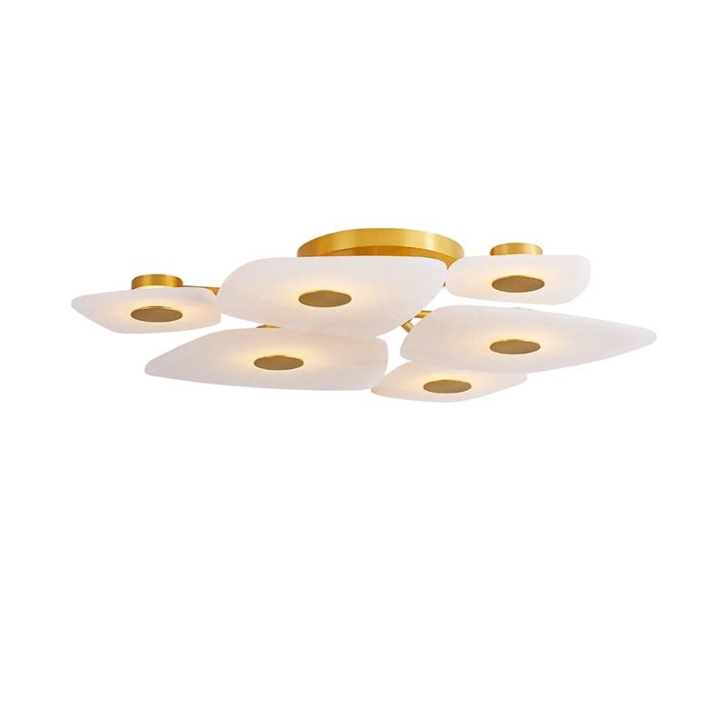 Alabaster Holmdel Ceiling Lamp