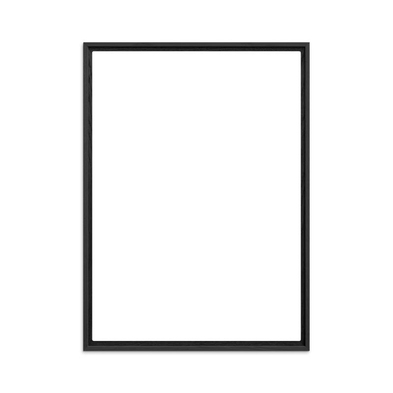 Black Wood Canvas Frame